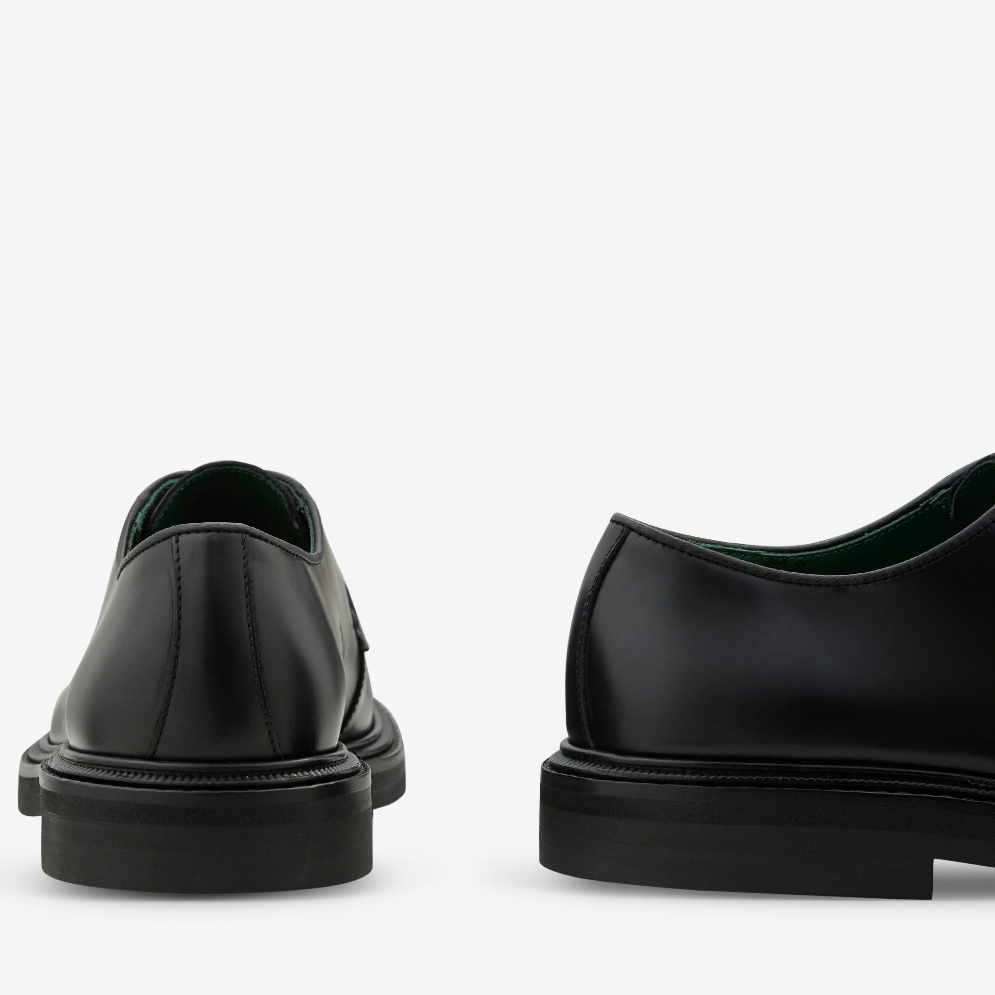 Vinnee Black Polished Leather Loafers for Women - Comfortable Slip-On Dress Shoes for Office, Casual & Business Wear