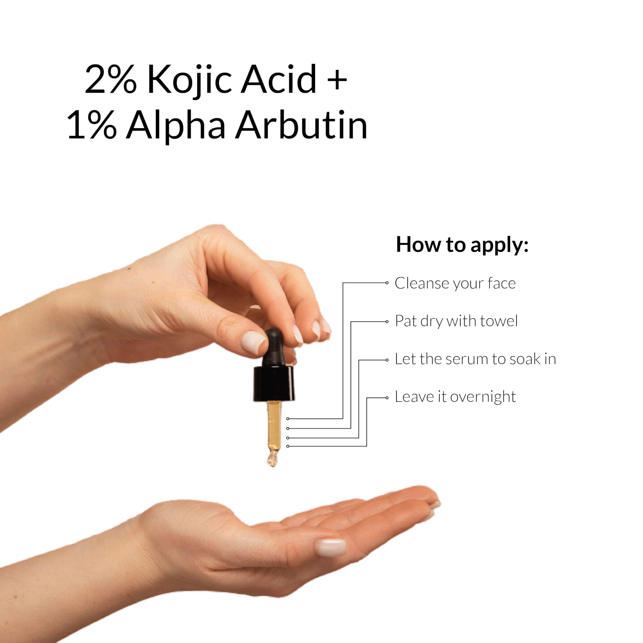 Bodyops 2% Kojic Acid & 1% Alpha Arbutin Brightening Serum | Dark Spot Corrector for Hyperpigmentation & Melasma | Skin Tone Evening Treatment for Men & Women | 30ml – Perfect for Daily Skincare Routine & Post-Acne Marks