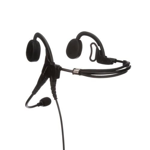 Motorola PMLN5101 Temple Transducer Headset - Noise Cancelling Bluetooth Headphones for Office, Call Center & Remote Work (Compatible with Most Phones & Computers)