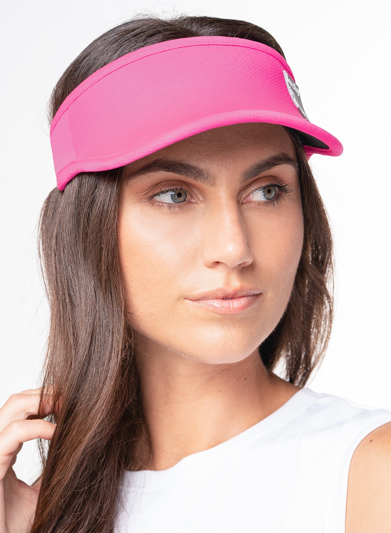Lucky Logo Stretch Visor Cap - Adjustable & Comfortable for Men & Women - Perfect for Running, Golf, Hiking & Outdoor Activities
