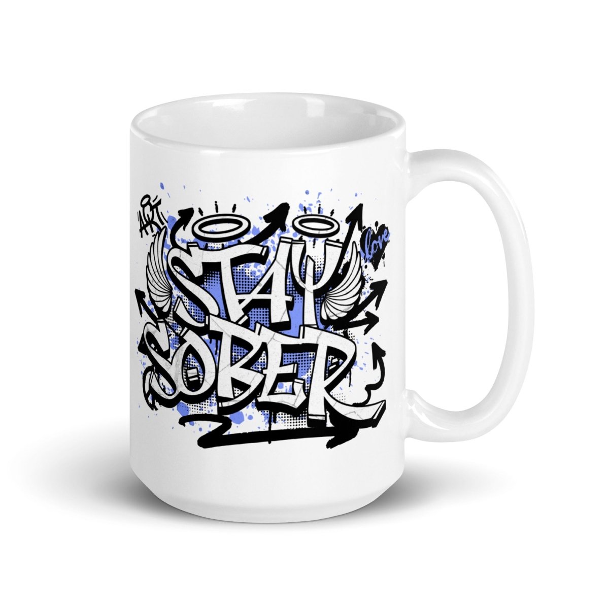 Empowering Stay Sober Coffee Mug - Motivational Sobriety Journey Gift for AA Meetings & Recovery Support - Perfect for Sober Living & Addiction Recovery Inspiration