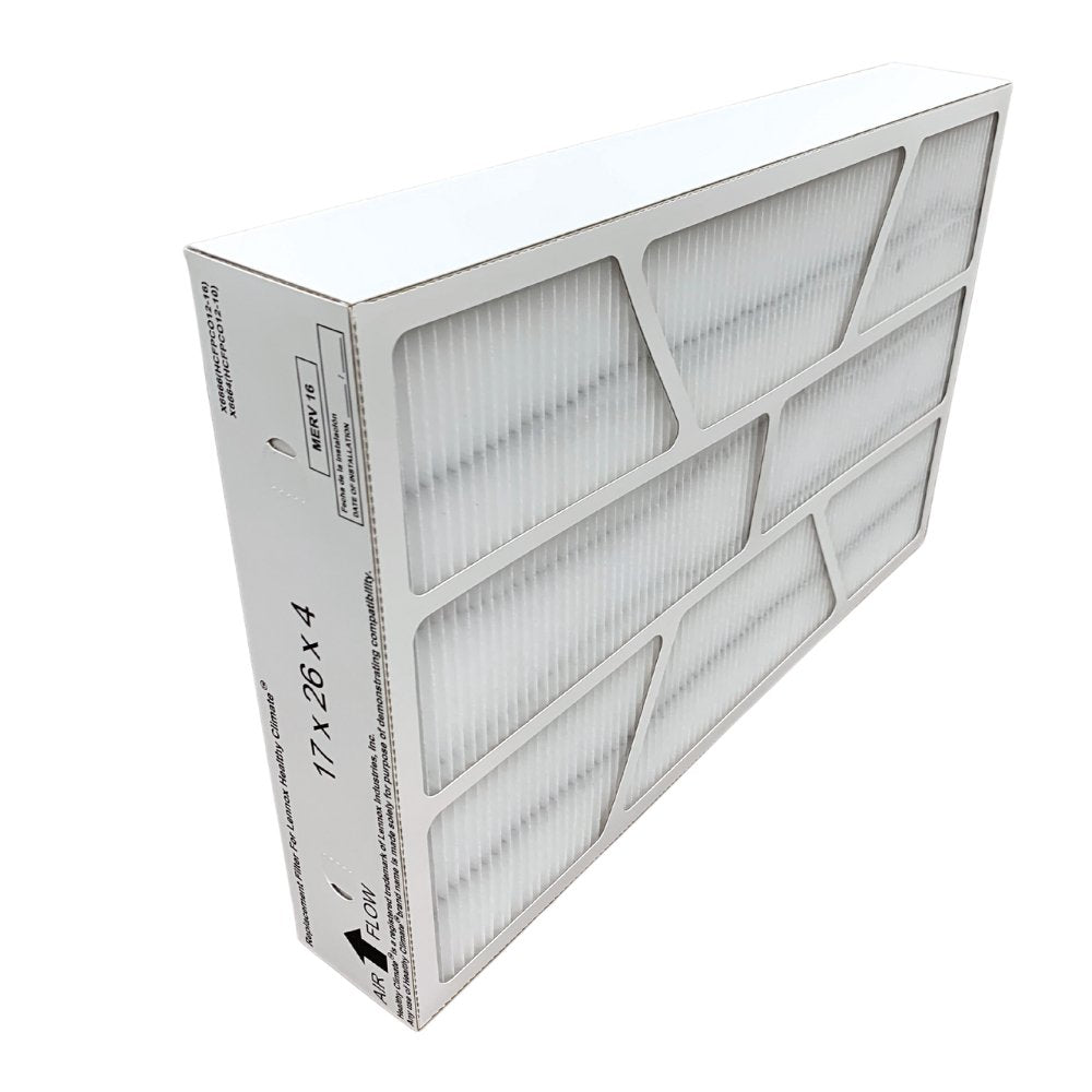 Lennox X6666 17x26x4 (16 5/8x26x4) MERV 16 Replacement Furnace Filter - Compatible with Atomic & OEM - Perfect for Home HVAC Systems & Air Purification
