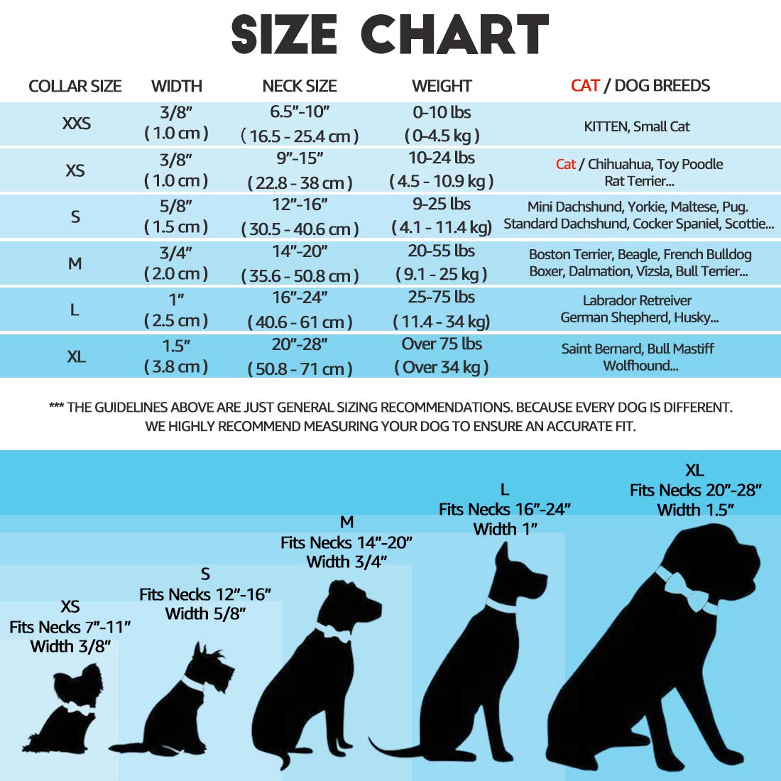 Waaag Pet Celestial Dog Collar & Cat Collar with Moon, Star & Sun Designs - Adjustable Leash Harness for Large Dogs & Cats - Perfect for Night Walks, Outdoor Adventures & Pet Fashion (Pack of 1)