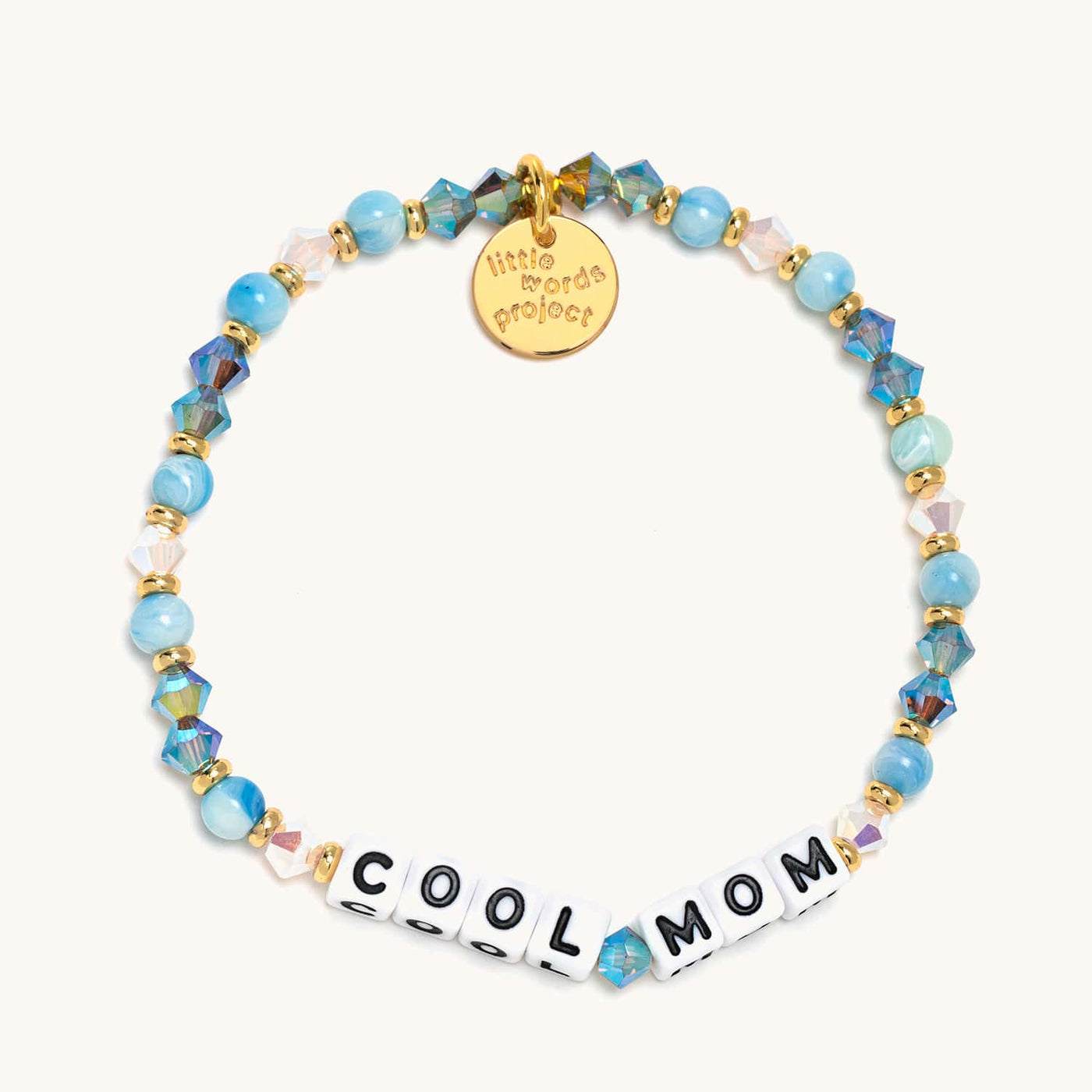 Cool Mom Beaded Bracelet for Women - Adjustable M/L Size - Perfect for Mother's Day Gifts, Daily Wear & Special Occasions