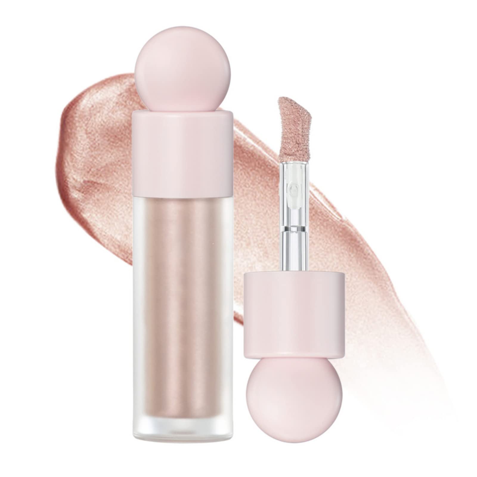 Long Lasting Liquid Highlighter Stick - Face & Body Shimmer Makeup with Smooth Glow, Bronzer & Contour Effects | Perfect for Parties, Photos & Everyday Glam