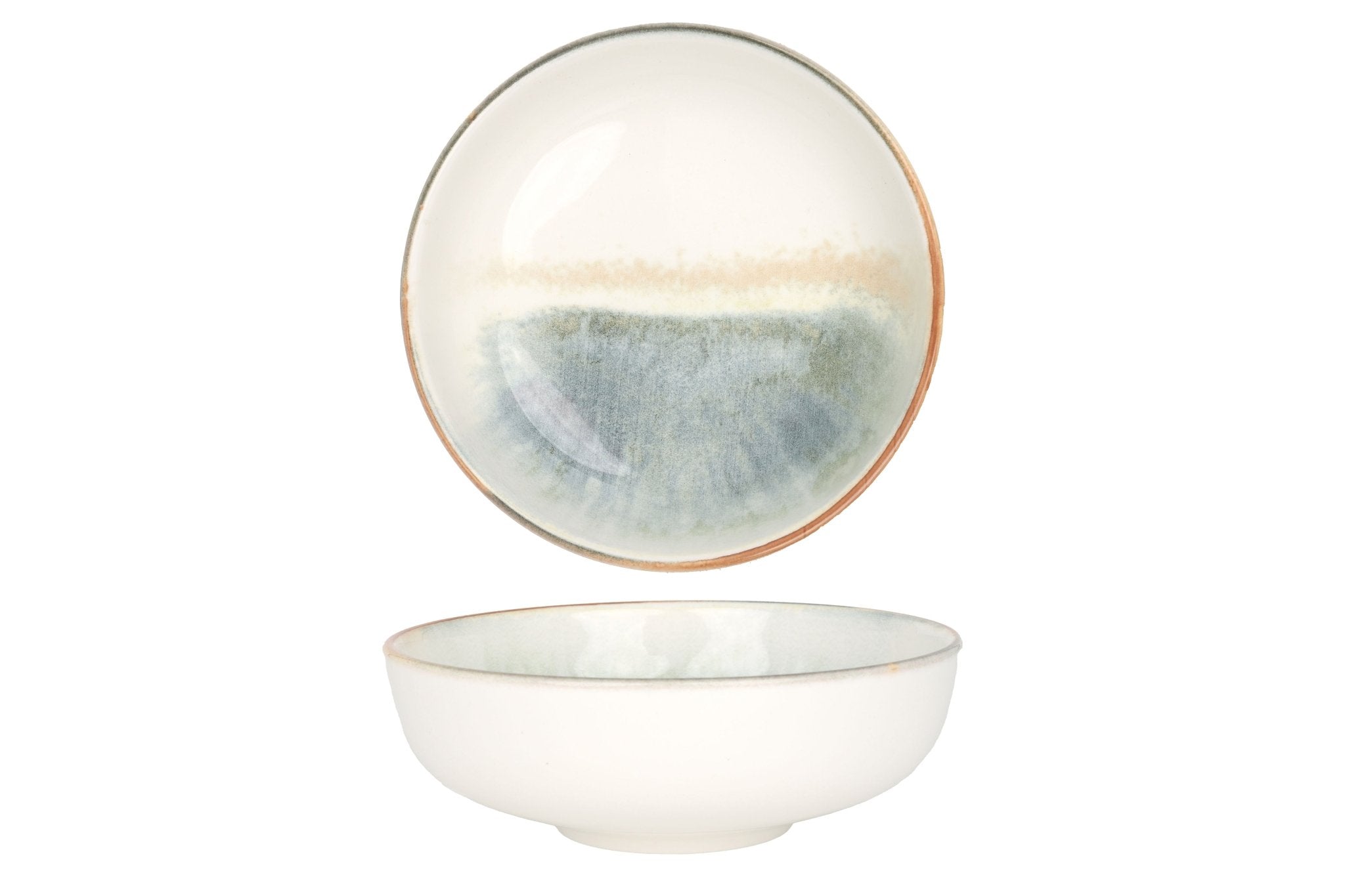 Premium Fium Bowl 14cm (450ml) - Durable Porcelain Serving Bowl for Soup, Salad, Cereal & Dessert - Perfect for Family Dining, Entertaining & Restaurant Use
