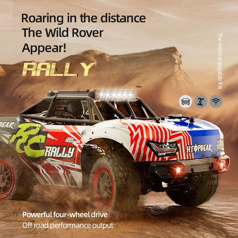 SCY 1/18 Scale Full Proportional RC 4WD Monster Truck - High Speed Remote Control Car for Kids & Adults, All Terrain Off-Road Vehicle with LED Lights - Perfect for Backyard Racing, Indoor Crawling & Outdoor Adventure Play