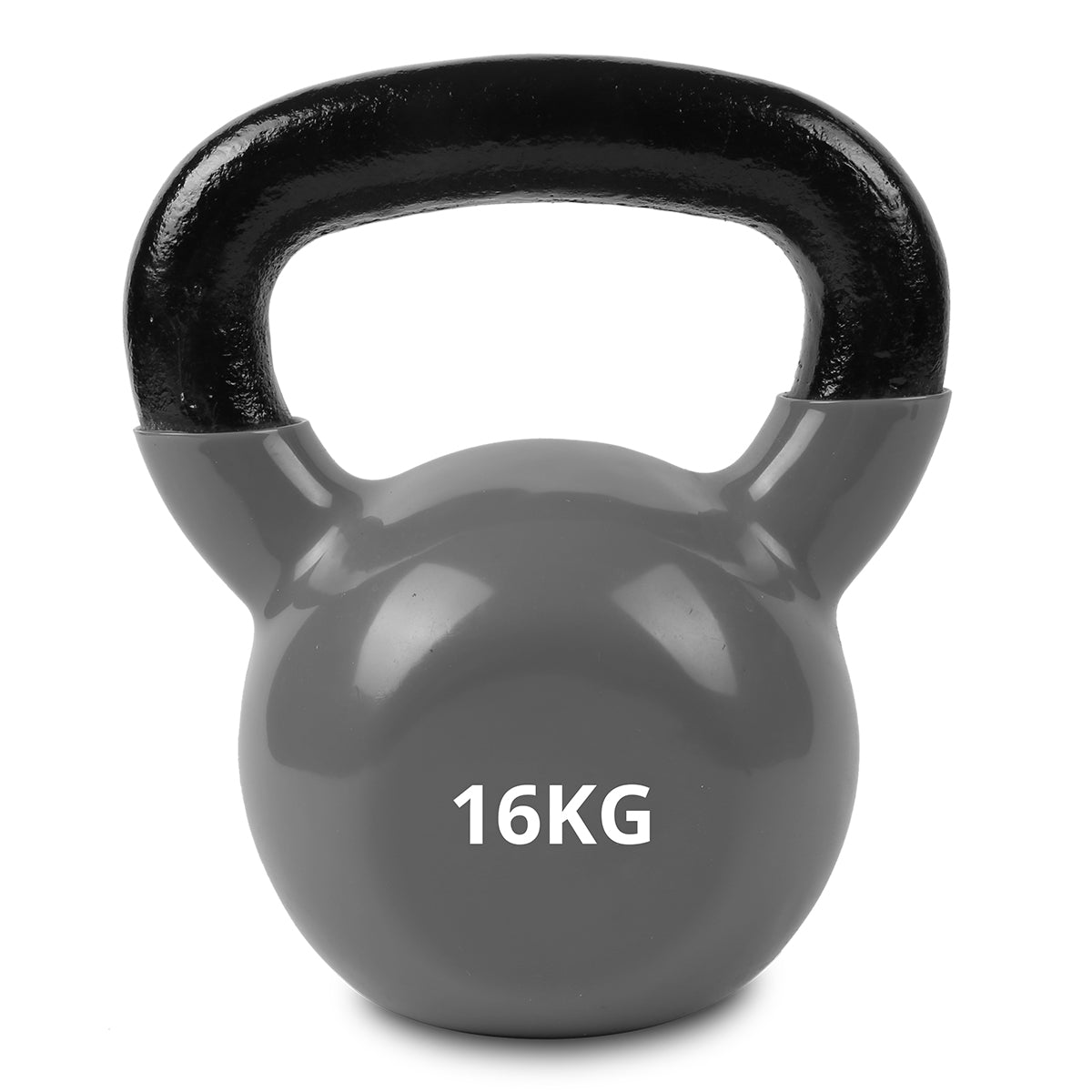 16kg Cast Iron Kettlebell - Heavy Duty Workout Equipment for Strength Training, CrossFit & Home Gym | Perfect for Weightlifting, HIIT & Functional Fitness Exercises