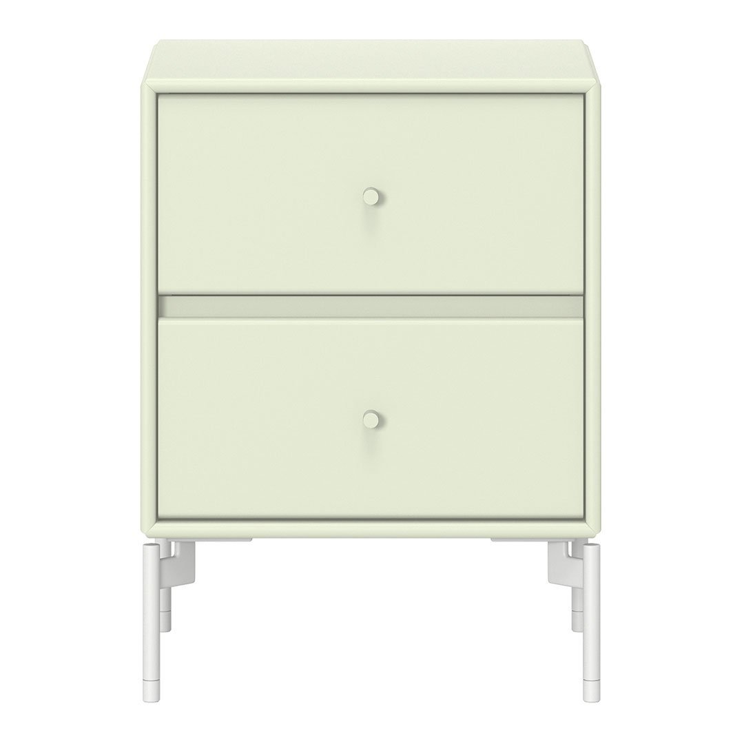 Modern Wooden Drift Bedside Table with Sturdy Legs - Perfect for Bedroom, Living Room, or Office Nightstand