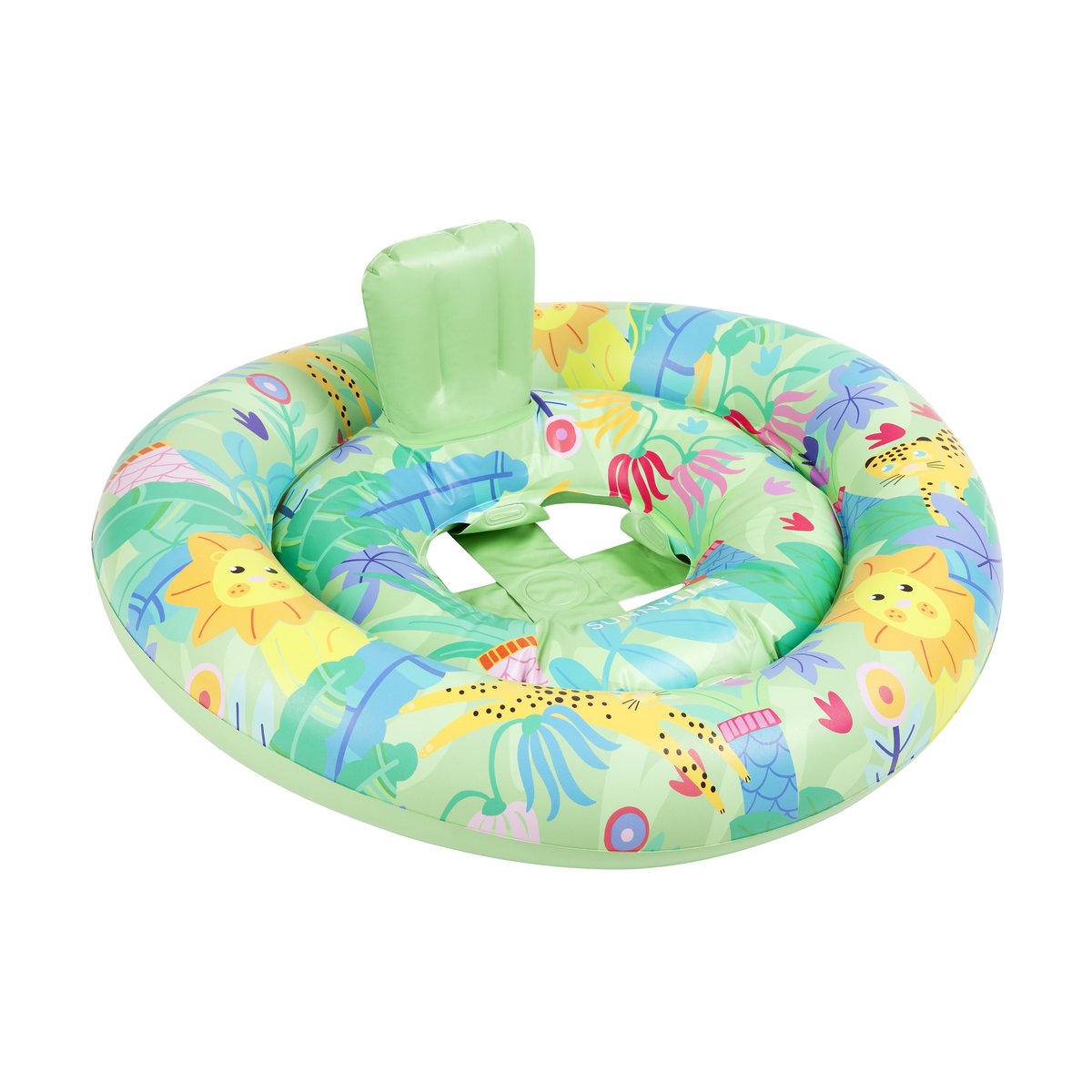 Baby Swim Seat Jungle - Safe & Comfortable Infant Swimming Float for Pool, Beach & Water Play - Perfect for Toddlers Learning to Swim