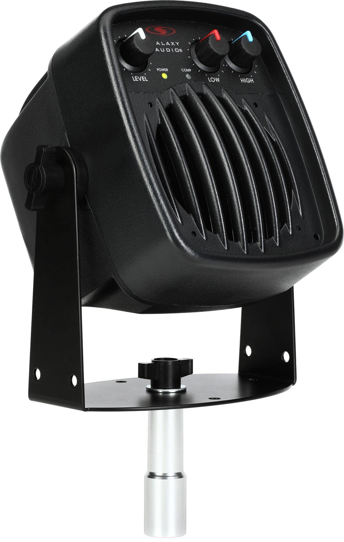 Galaxy Audio NSPA Nano Spot Personal Monitor Speaker - Compact & Portable Black PA System for Musicians, DJs, and Live Performances - Perfect for Stage Monitoring, Studio Recording, and Small Venue Gigs