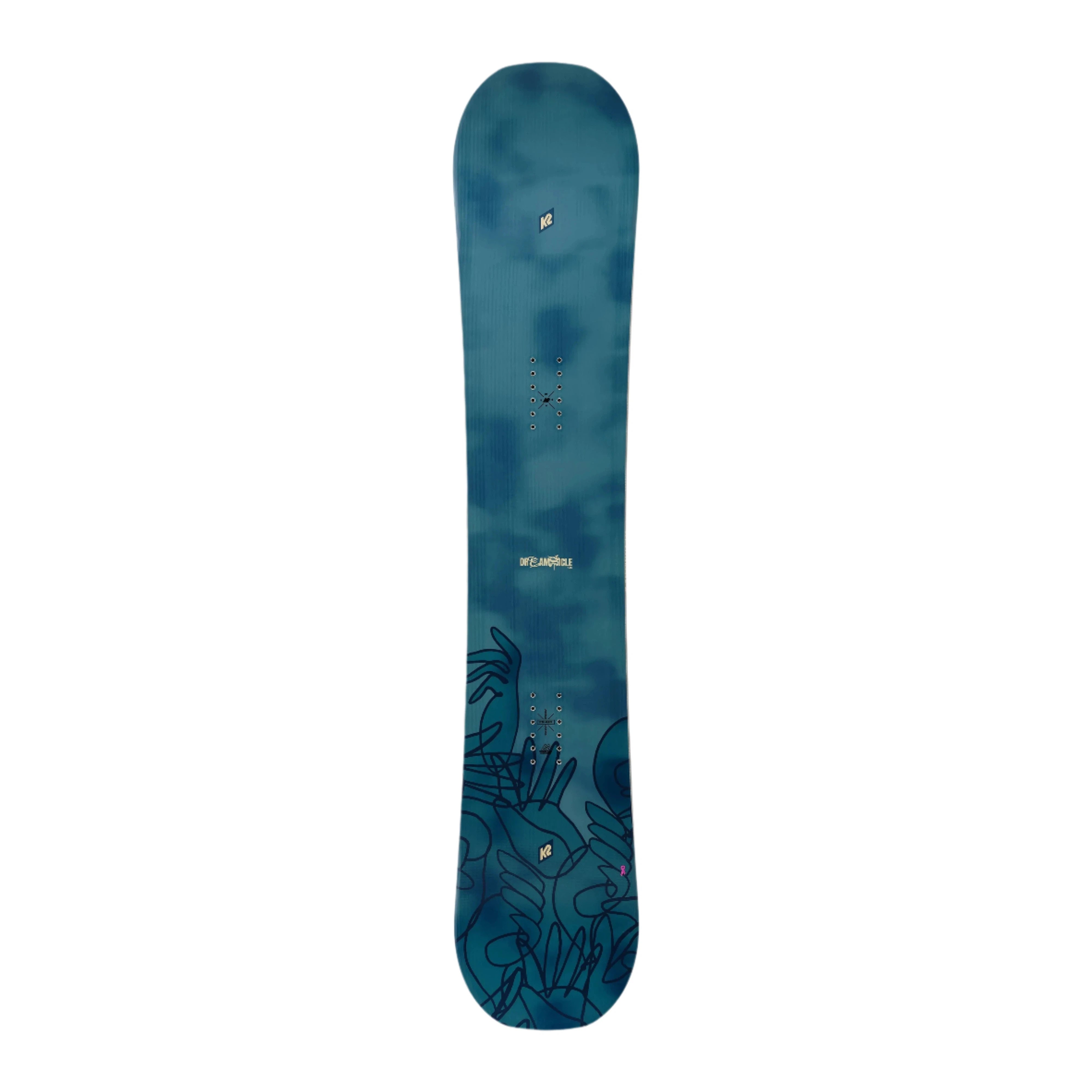 K2 Dreamsicle Snowboard 2025 - All-Mountain Freestyle Snowboard for Men & Women | Perfect for Park, Powder & Groomed Runs | Best for Freestyle Riding & Backcountry Adventures