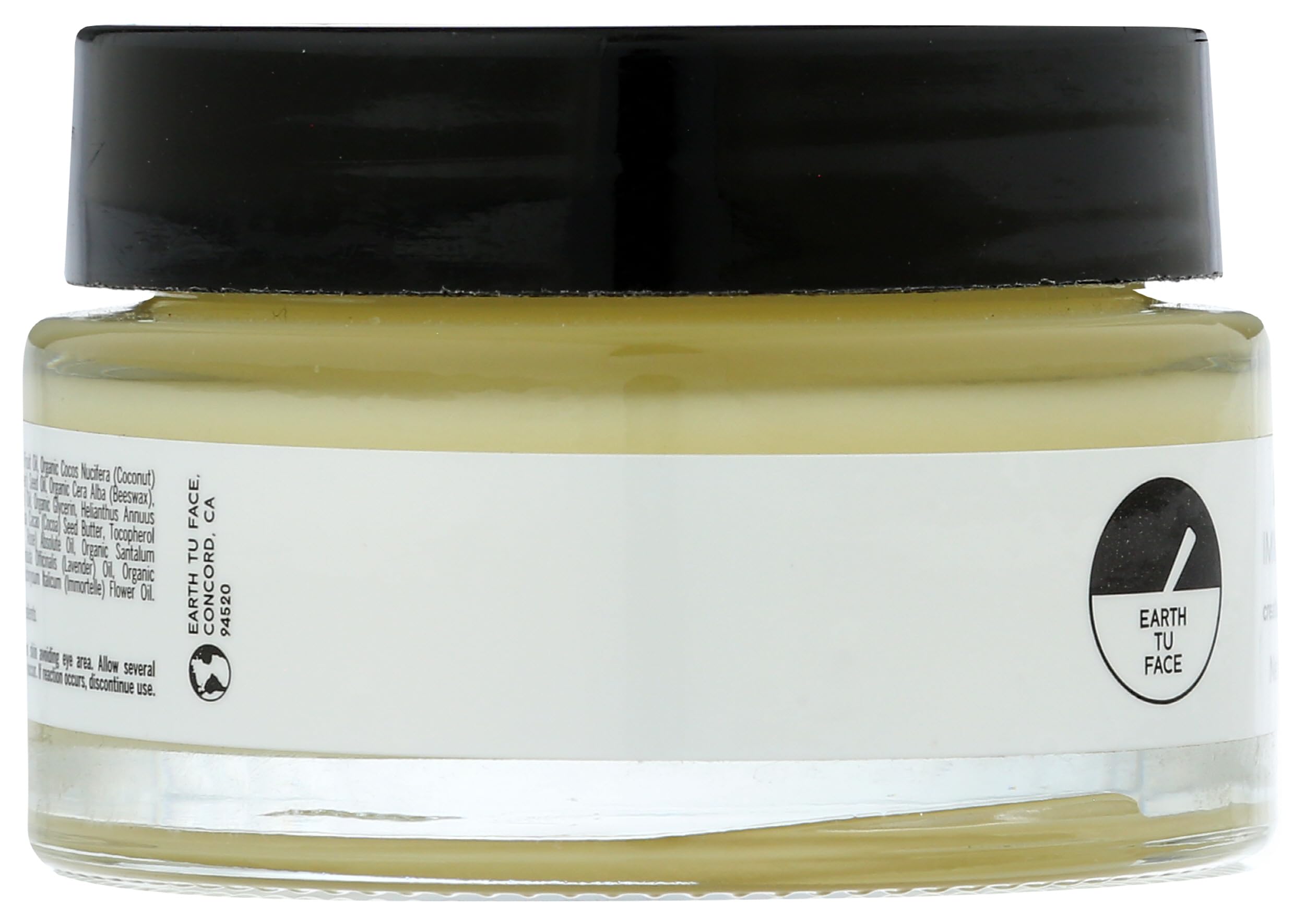 Organic Immortelle & Rose Face Balm by Earth tu Face - Hydrating Moisturizer for Dry Skin, Natural Skincare for Face & Lips - Perfect for Nighttime Routine & Travel Skincare