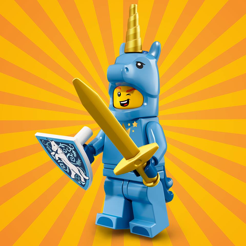 Unicorn Guy - Series 18 Lego Minifigure | Rare Collectible Building Toy for Kids & Adults | Perfect for Display, Gifts & Creative Play