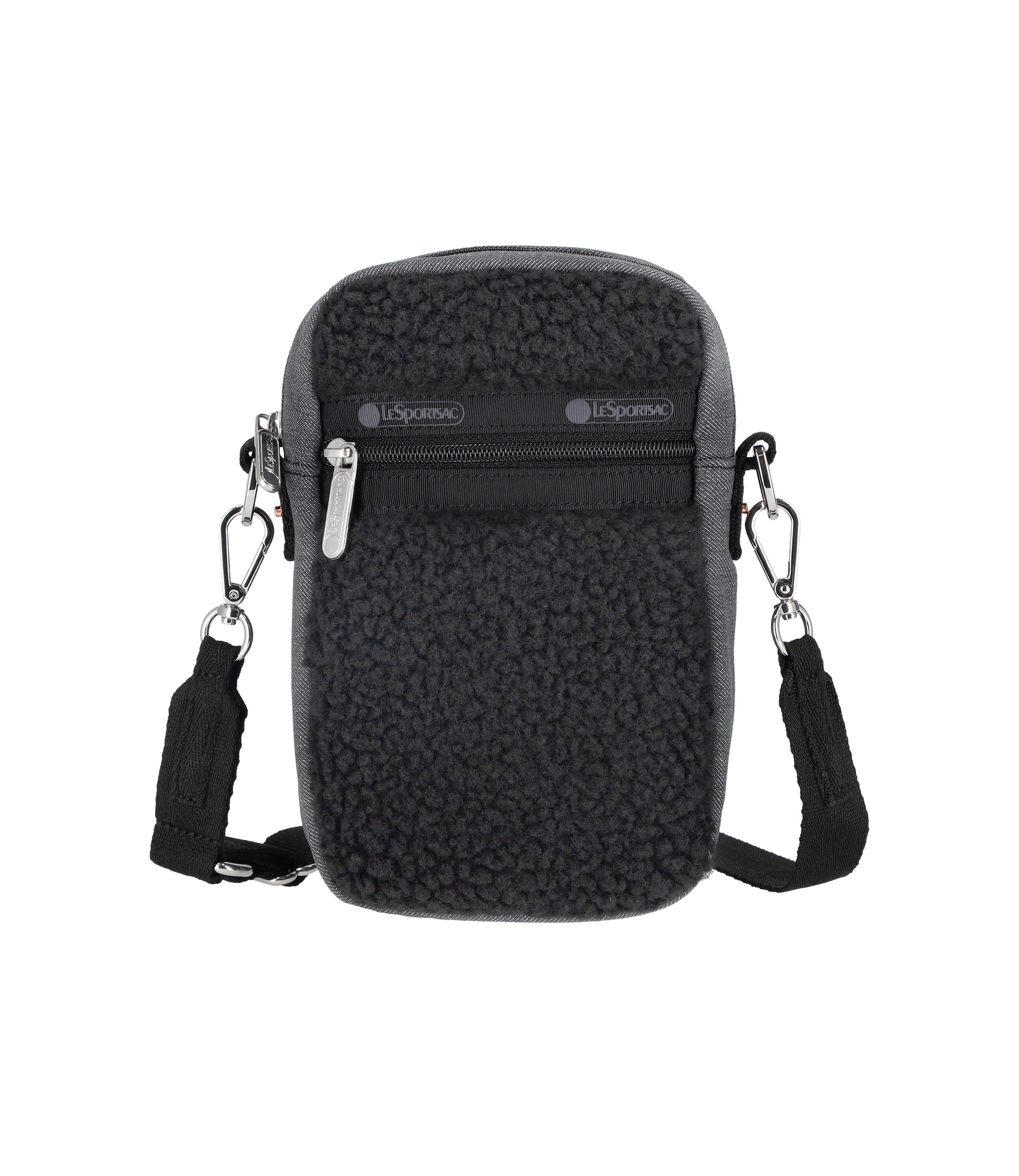 Stylish Denim Crossbody Phone Purse for Women - Trendy & Secure Hands-Free Bag for Daily Use, Travel, and Shopping