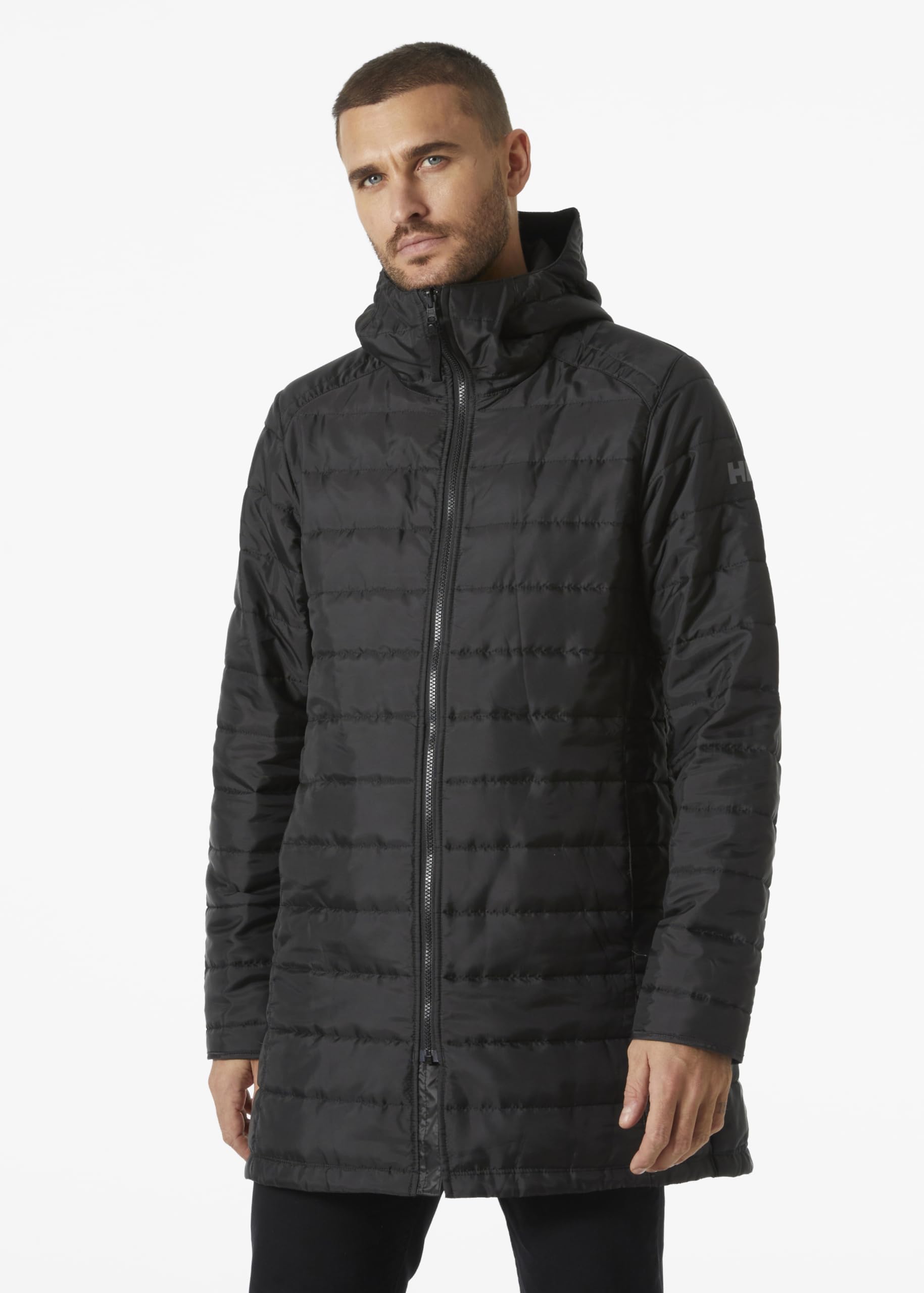 **Helly-Hansen Men's Waterproof Jacket – Windproof & Breathable Outdoor Raincoat for Hiking, Fishing & Work**    (Note: 