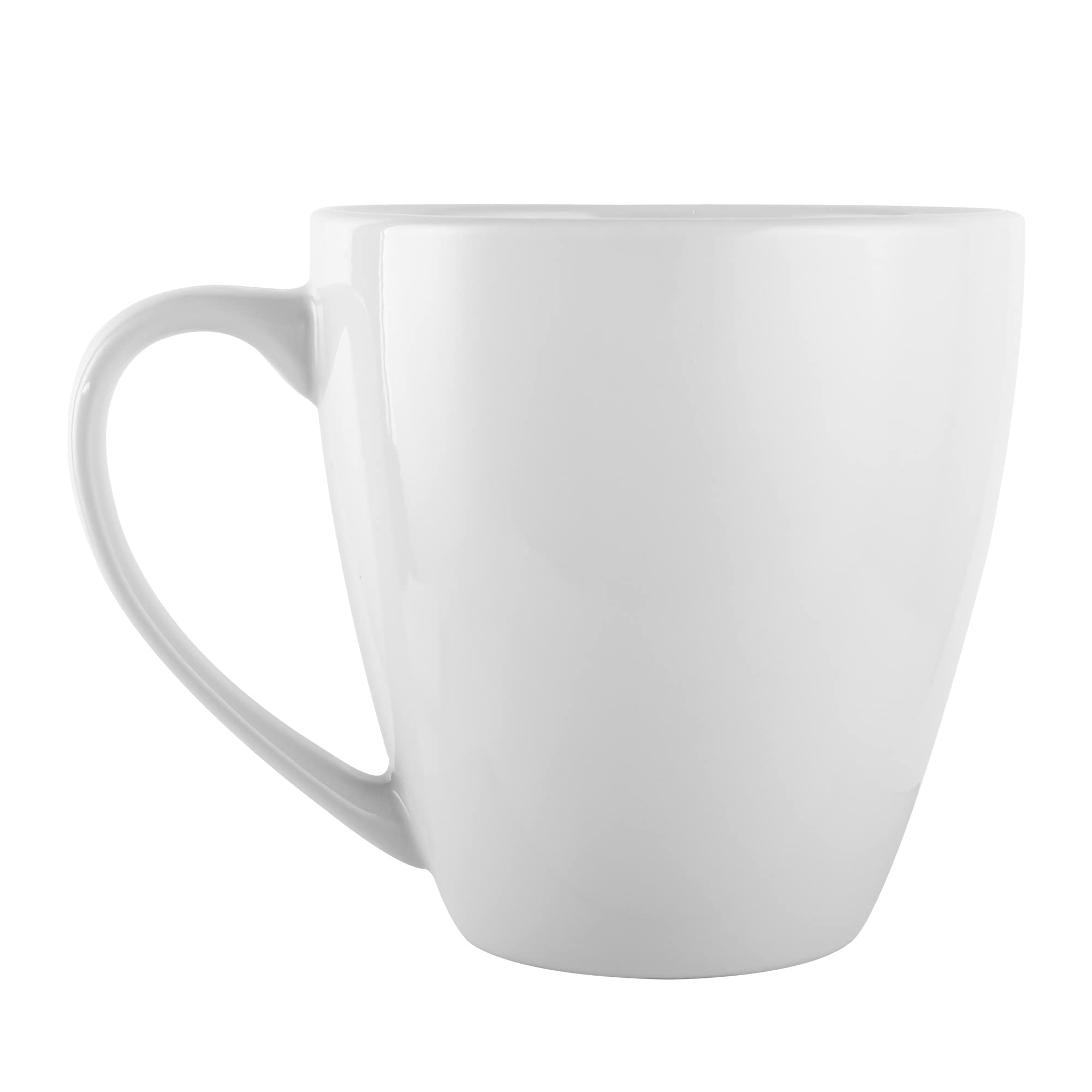 39oz Large Ceramic Coffee Mug - Extra Big Capacity Tea Cup for Office & Home - Perfect for Coffee, Tea, Soup, Cereal & Salad - Durable Handle - White - Ideal for Breakfast, Work Desk & Relaxing Moments