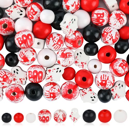 white black red