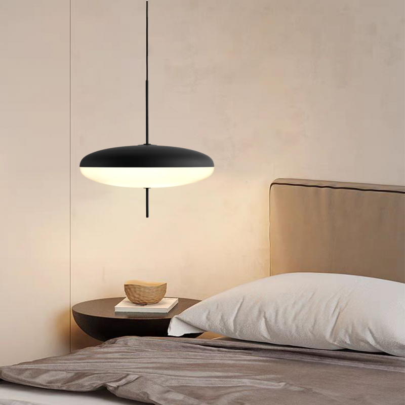 Model 2065 Modern Pendant Light - Sleek Hanging Lamp for Kitchen Island, Dining Room & Living Room Decor - Energy Efficient LED Lighting Fixture