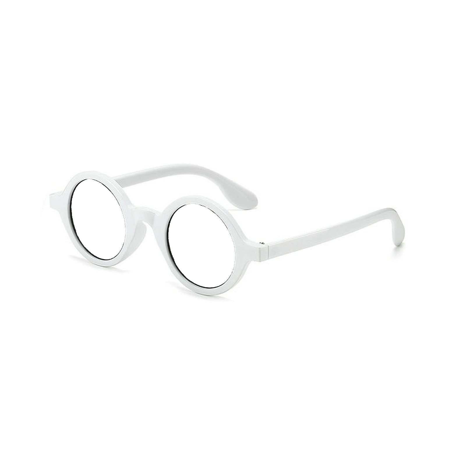 Blue Light Blocking Reading Glasses for Women & Men - Classic Round Computer Glasses with Anti-Glare Protection - Perfect for Office Work, Screen Time & Reading Books