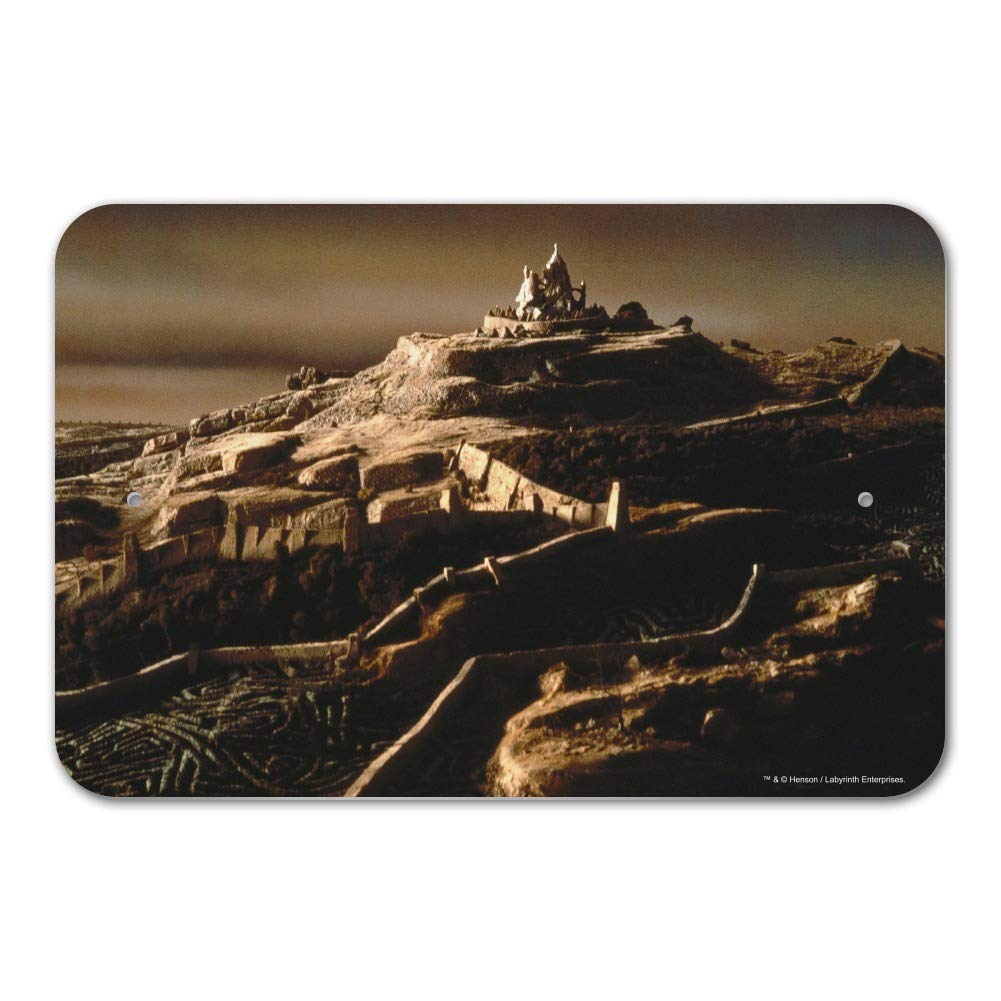 Labyrinth The Goblin City Wall Art - Vintage Fantasy Home & Office Decor Sign - Perfect for Game Rooms, D&D Themed Spaces, and Fantasy Lovers