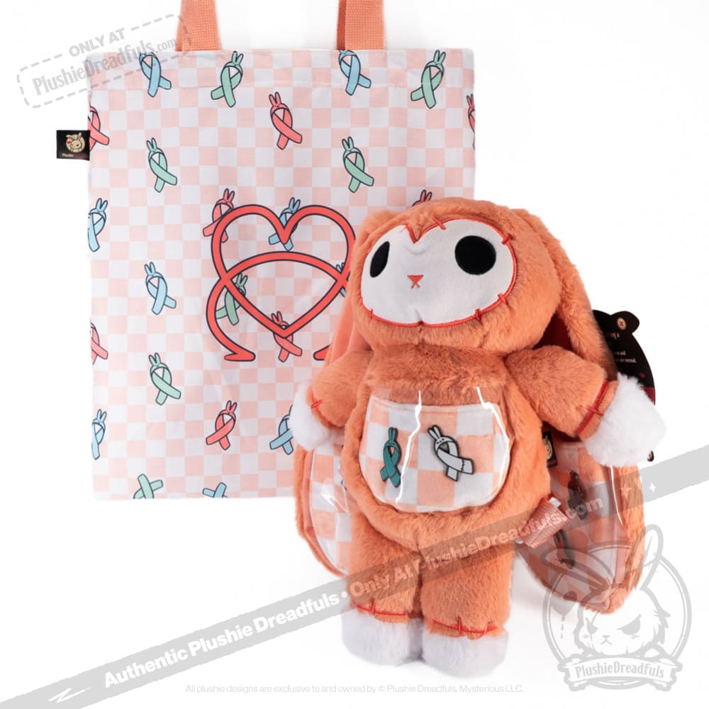 Plushie Dreadfuls Hidden Disabilities ITA Rabbit Stuffed Animal - Soft Plush Toy for Anxiety Relief, Autism Comfort & Emotional Support