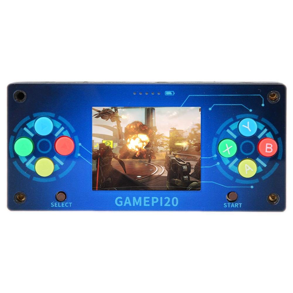 Raspberry Pi Zero/Zero W/Zero WH Game Console with 2-inch IPS Screen (320x240 Resolution) - Portable Retro Gaming Device for DIY Projects, Arcade Builds & On-the-Go Entertainment