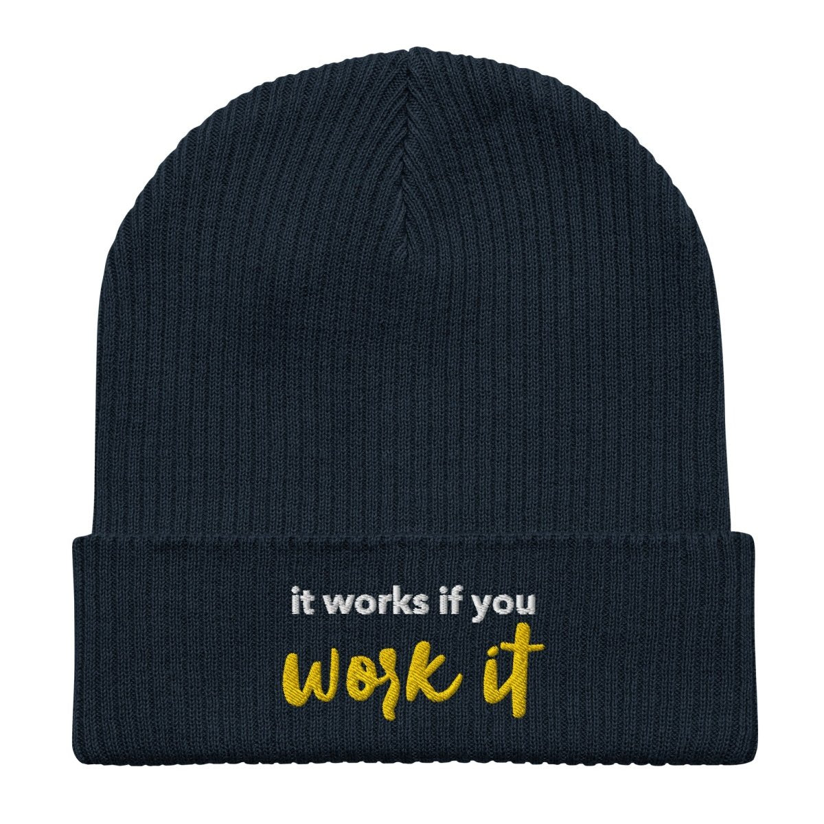 Organic Perseverance Beanie - Premium Knit Winter Hat for Men & Women | Warm & Durable Cold Weather Accessory | Perfect for Outdoor Activities, Hiking & Skiing