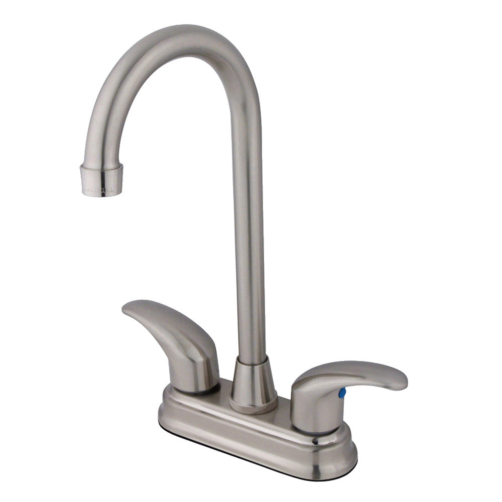 Kingston Brass KB6494LL Legacy 4-Inch Centerset Bathroom Sink Faucet - Chrome Finish, Easy Installation, Perfect for Bathroom Vanities and Powder Rooms