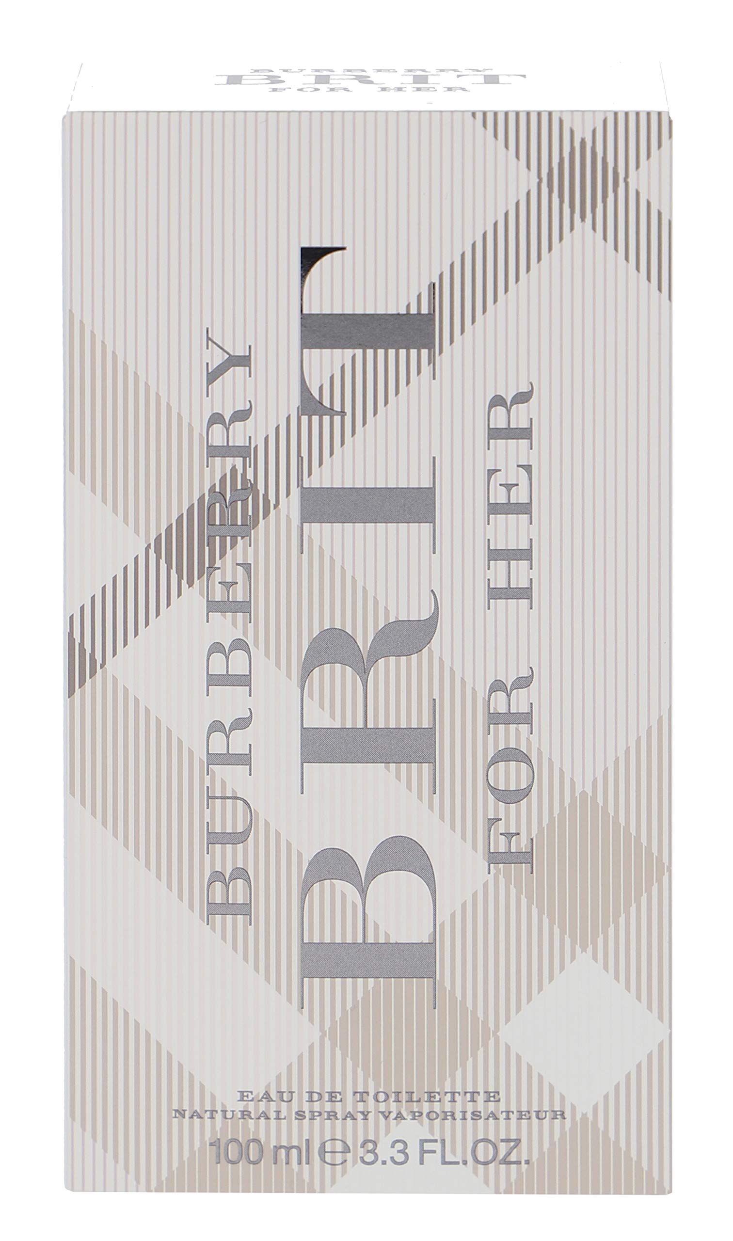 BURBERRY Brit Eau de Toilette for Women | Floral Perfume with Icy Pear, Sugared Almond & Vanilla Notes | Long Lasting Fragrance | Perfect for Daily Wear, Office & Special Occasions