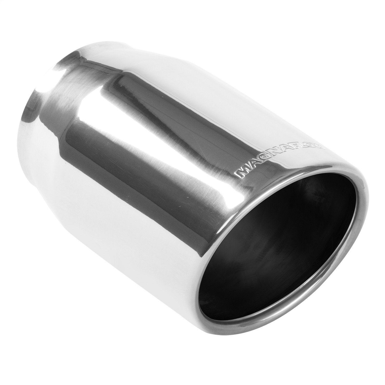 MagnaFlow 35148 Exhaust Tips - High Performance Stainless Steel Exhaust Tips for Trucks & SUVs - Enhances Vehicle Appearance & Sound - Perfect for Off-Roading & Custom Car Builds