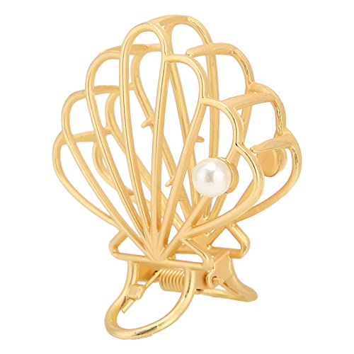Women's Hair Claws Clips - Alloy Hollow Decorative Hair Styling Clamps for Thick Hair | Perfect for Updos, Ponytails & Everyday Hairstyles