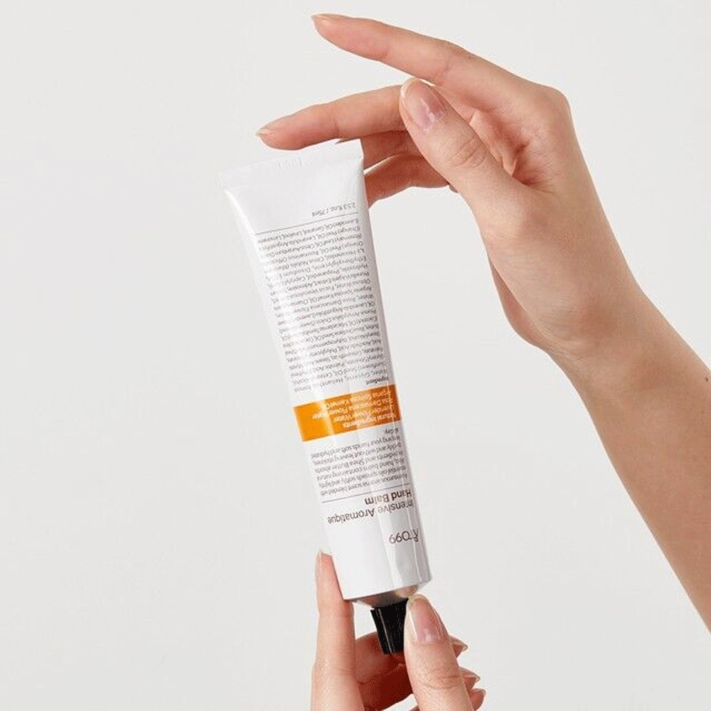 ATO99 Intensive Aromatique Hand Balm 75ml - Ultra Moisturizing & Fragrant Hand Cream for Dry Skin - Perfect for Winter Care, Office Use & Travel