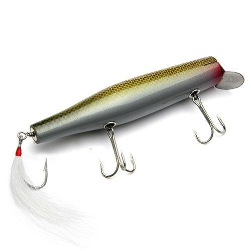 Gibbs Danny Surface Swimmer Fishing Lures - Topwater Saltwater & Freshwater Bass Fishing Lures for Trout, Stripers, and Game Fish - Perfect for Casting, Trolling, and Shore Fishing