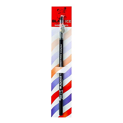 Black Ice Spray Barber Pencil - Professional Hair Styling & Grooming Tool for Men's Beards and Eyebrows - Perfect for Barbershops, Salons, and Home Grooming