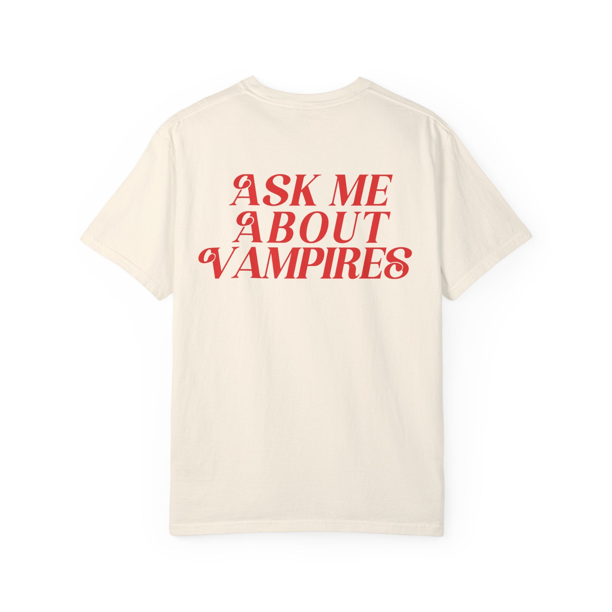 Vampire T-Shirt - Gothic Graphic Tee for Men & Women | Perfect for Halloween, Cosplay & Vampire Lovers