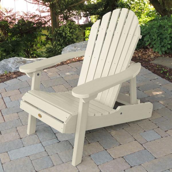 Hamilton Outdoor Folding & Reclining Adirondack Chair - Portable Patio Lounge Chair for Backyard, Poolside & Beach - Weather-Resistant Comfort for Relaxing Outdoors