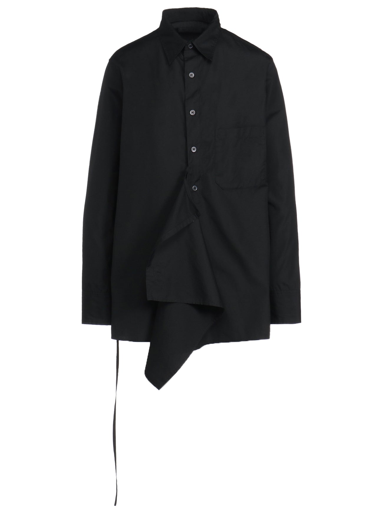 Soft Cotton Broad Cloth Draped Shirt for Women - Comfortable Loose Fit Blouse for Casual Wear & Office Outfits