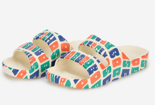 BOBO CHOSES Multicolor Kids Sandals for Boys & Girls - Sizes 26-35 | Comfortable Beach & Summer Walking Shoes for Outdoor Play & Vacation