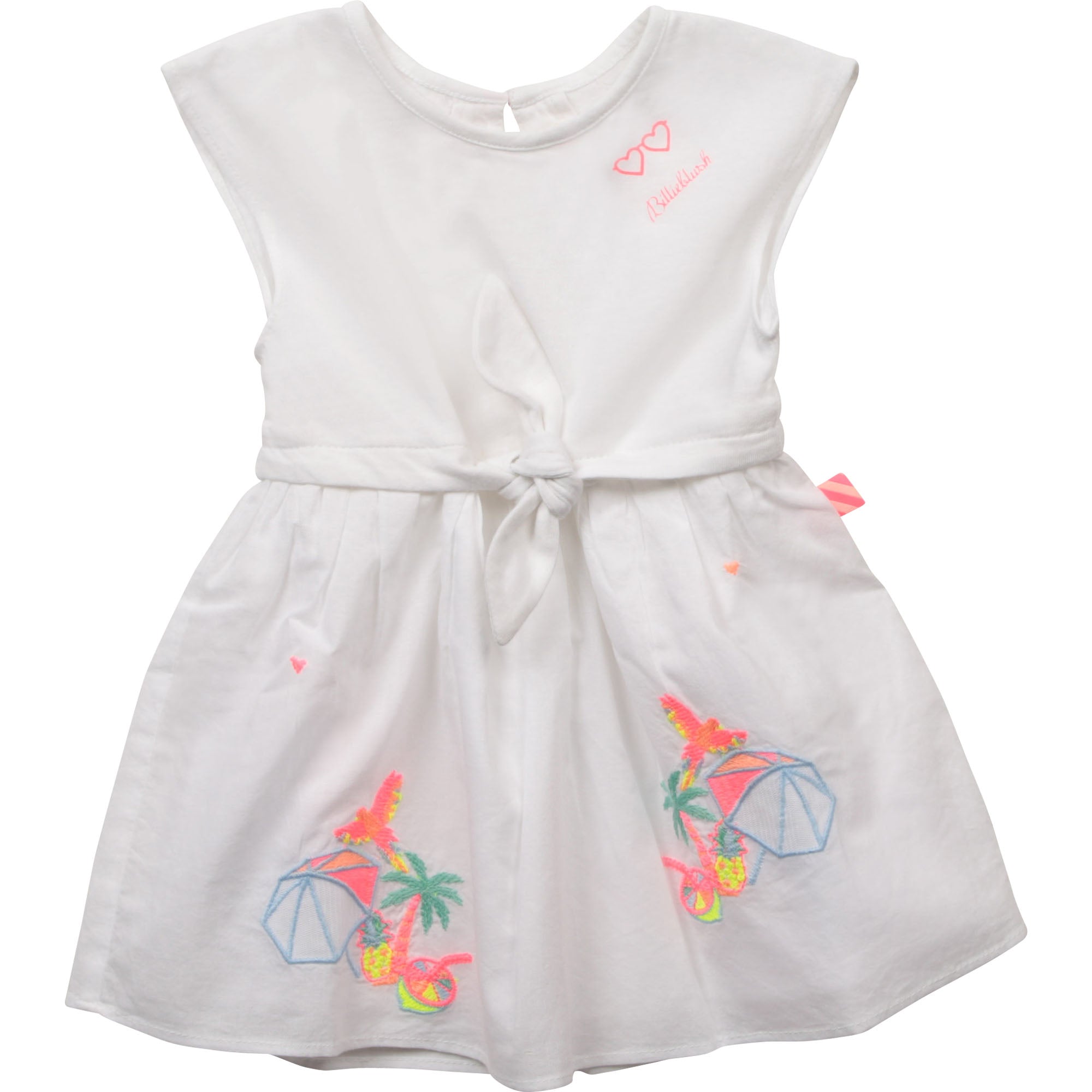 Billieblush Women's Spring Floral White Dress - Elegant & Comfortable for Weddings, Parties & Casual Outings