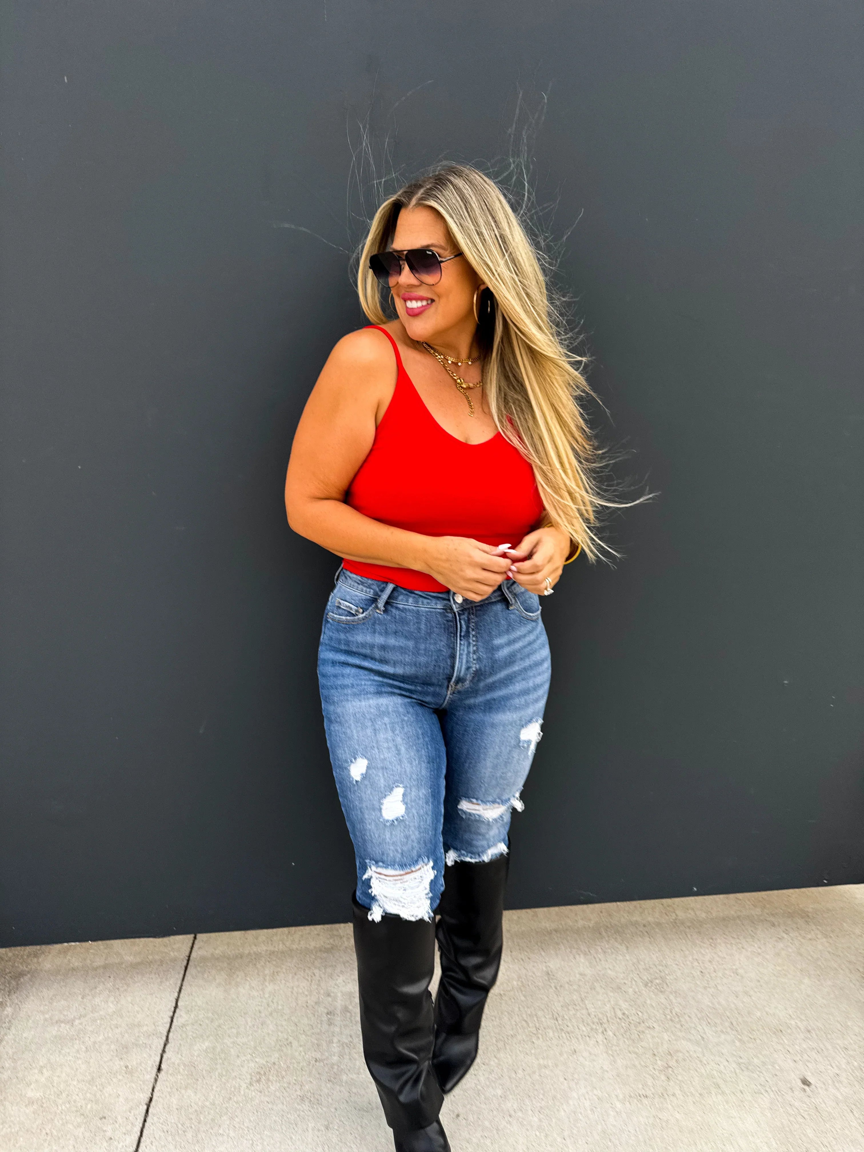 PREORDER: Hannah Ribbed Tank Top for Women - 5 Color Options | Soft Stretch Casual Wear for Summer, Layering & Everyday Outfits