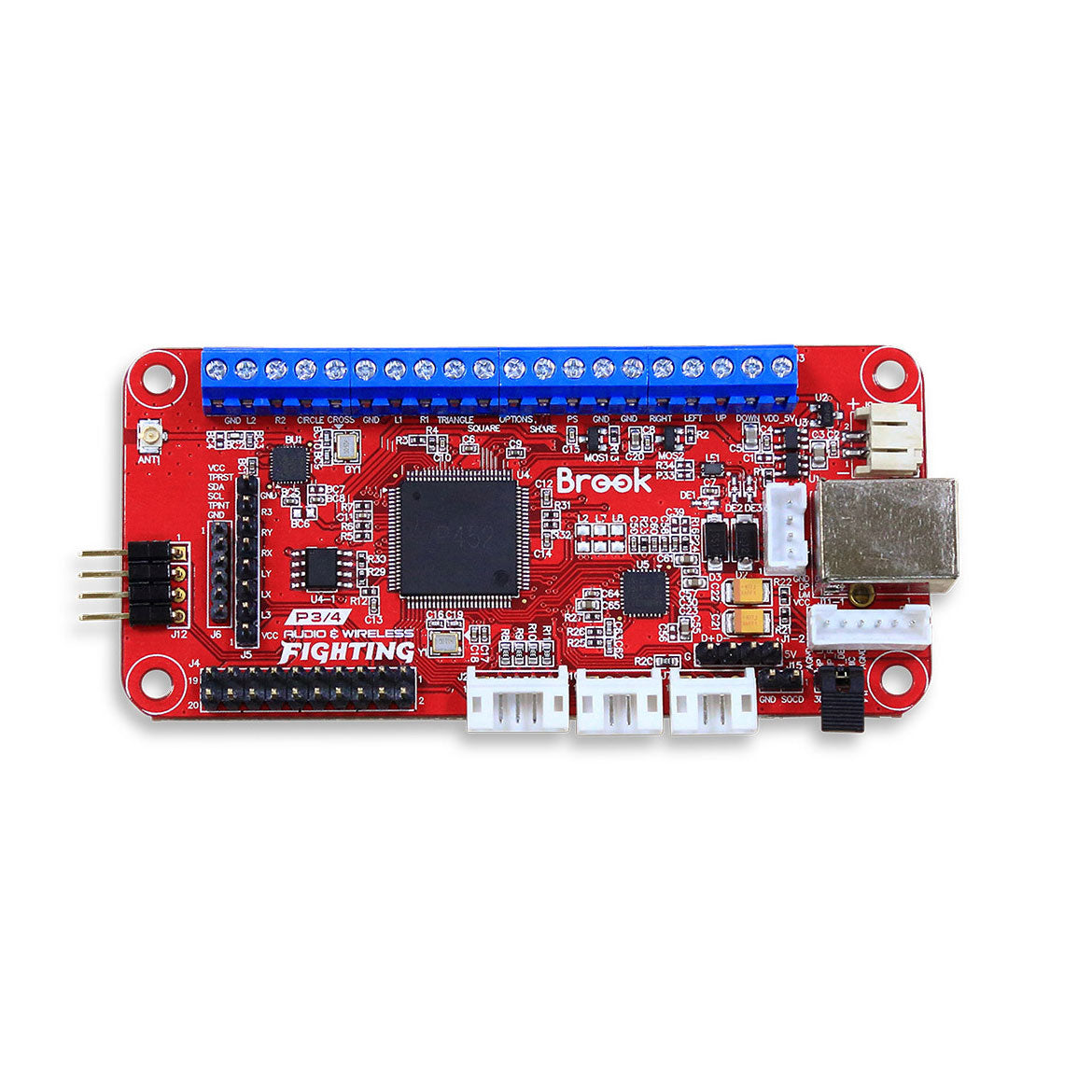Brook Wireless Fighting Board - High-Performance Wireless Arcade Stick for PC, PS4, PS5 & Switch | Perfect for Fighting Games, eSports & Retro Gaming at Home or Tournaments