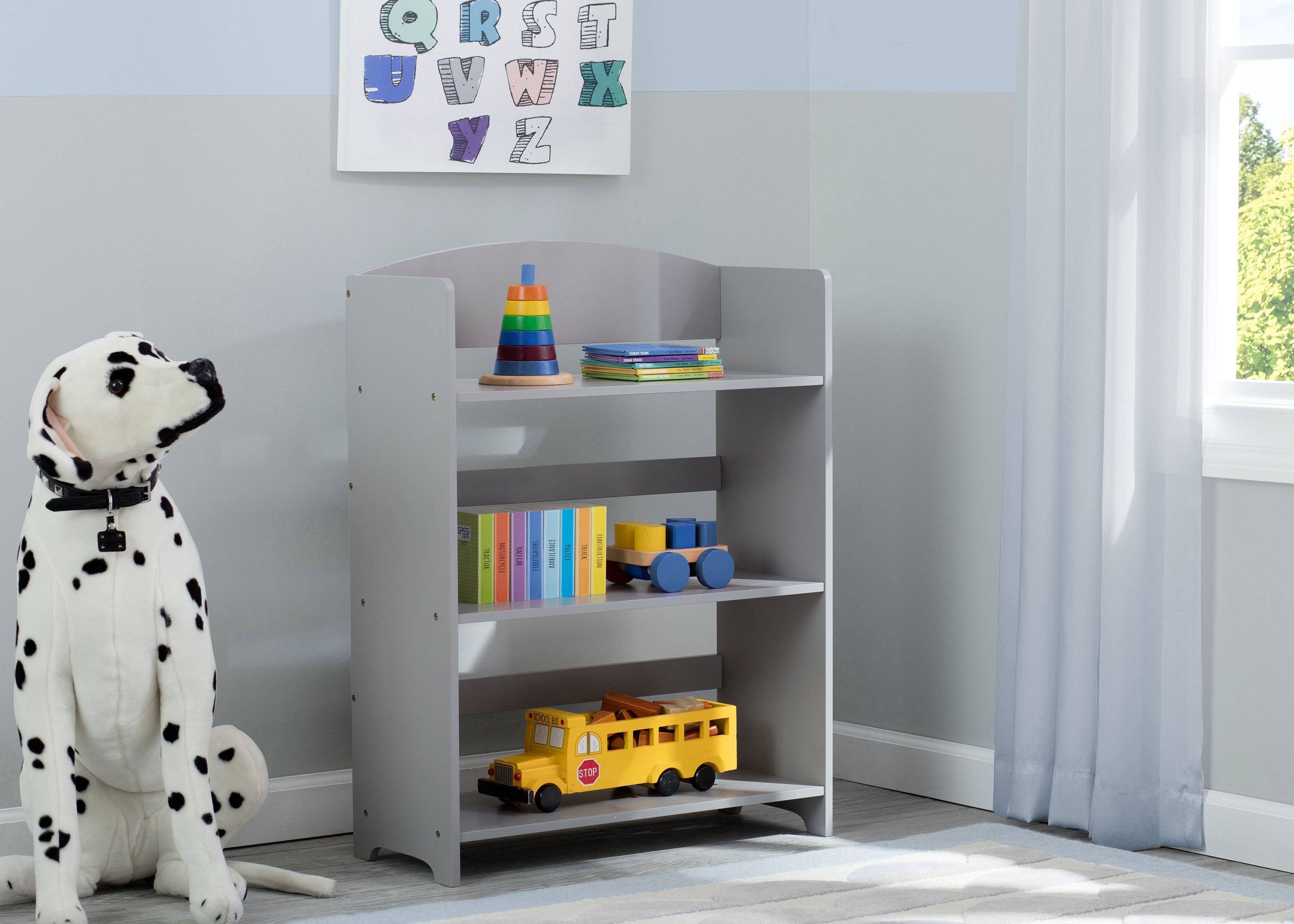 MySize Bookshelf - Adjustable & Modern Wooden Bookshelf for Home, Office, or Kids Room - Perfect for Organizing Books, Toys, and Decor