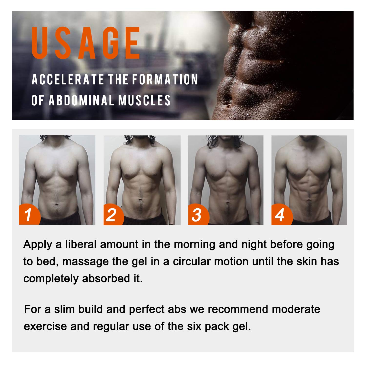 Hot Abdominal Cream (2 Pack) - Anti Cellulite & Fat Burning Body Cream for Muscle Strengthening | Post-Workout Recovery & Weight Loss Support