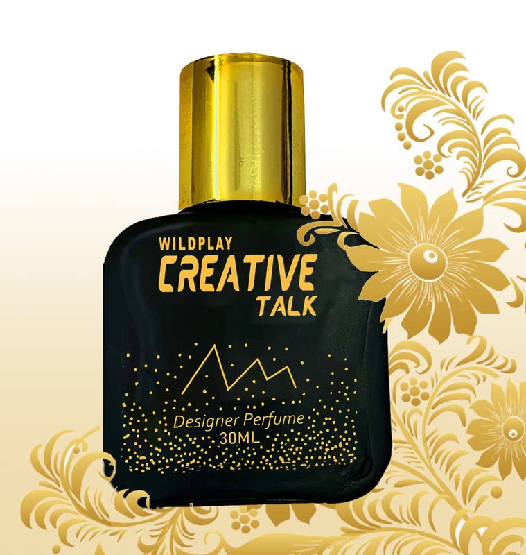 Wildplay Creative Talk 30ml Perfume Spray for Women - Long Lasting Floral Fragrance, Perfect for Daily Wear, Date Night & Special Occasions