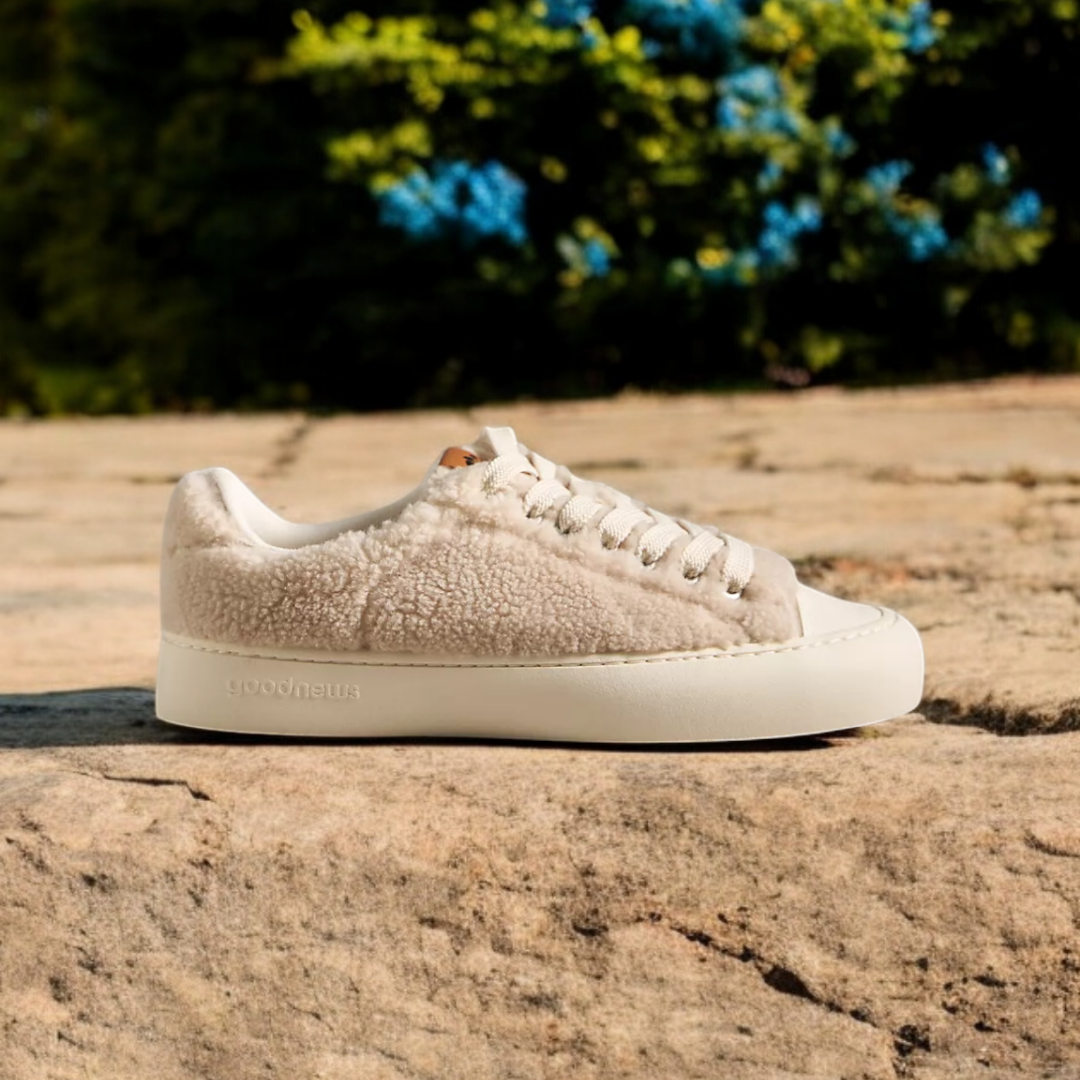 Good News Slimer Teddy Trainers - Trendy Unisex Sneakers for Casual Wear & Street Style | Perfect for Everyday Comfort & Fashion