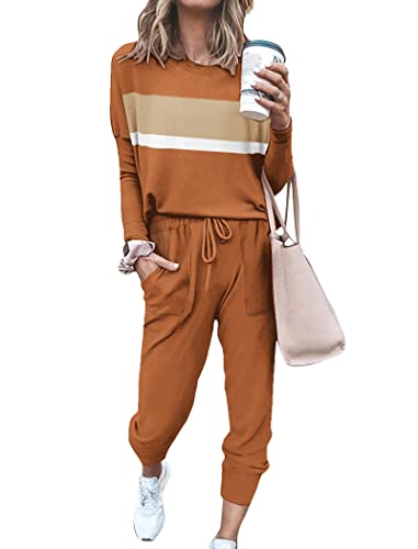 Young Color Block Coffee & Khaki