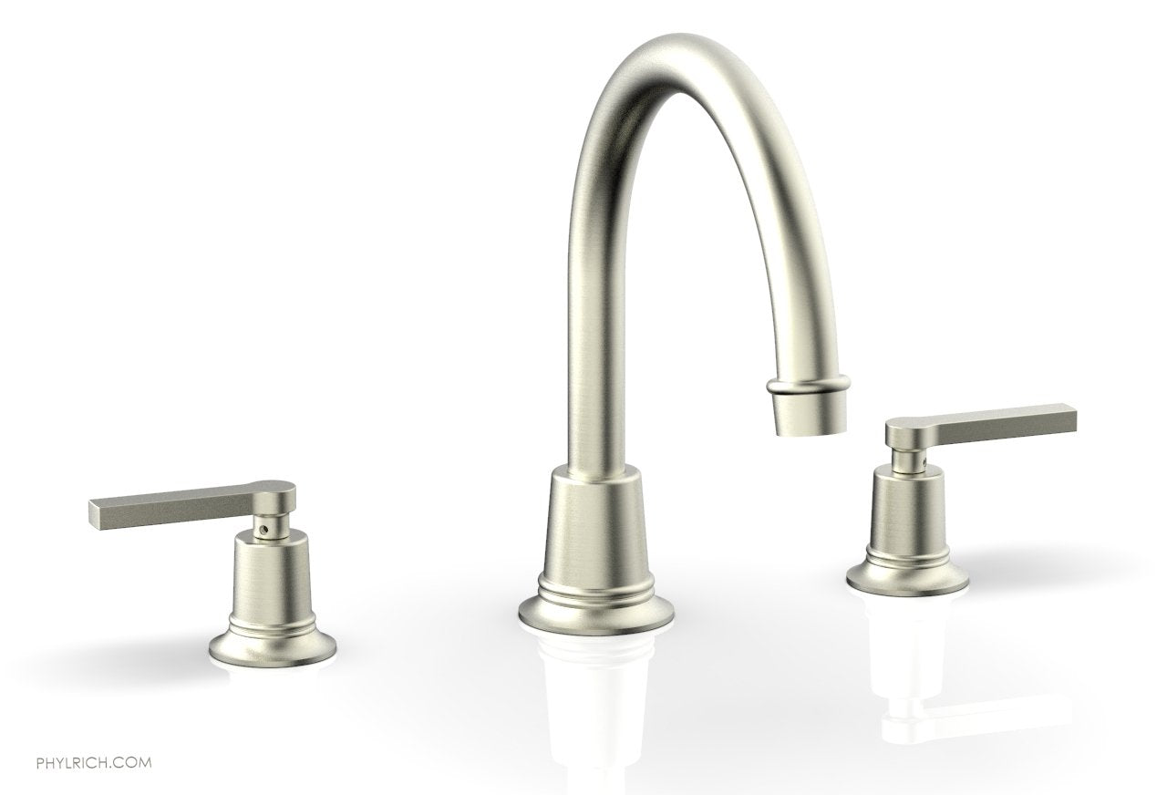 HEX MODERN Deck Tub Faucet Set with Lever Handles 501 43 - Perfect for Bathroom Renovation and Modern Home Decor