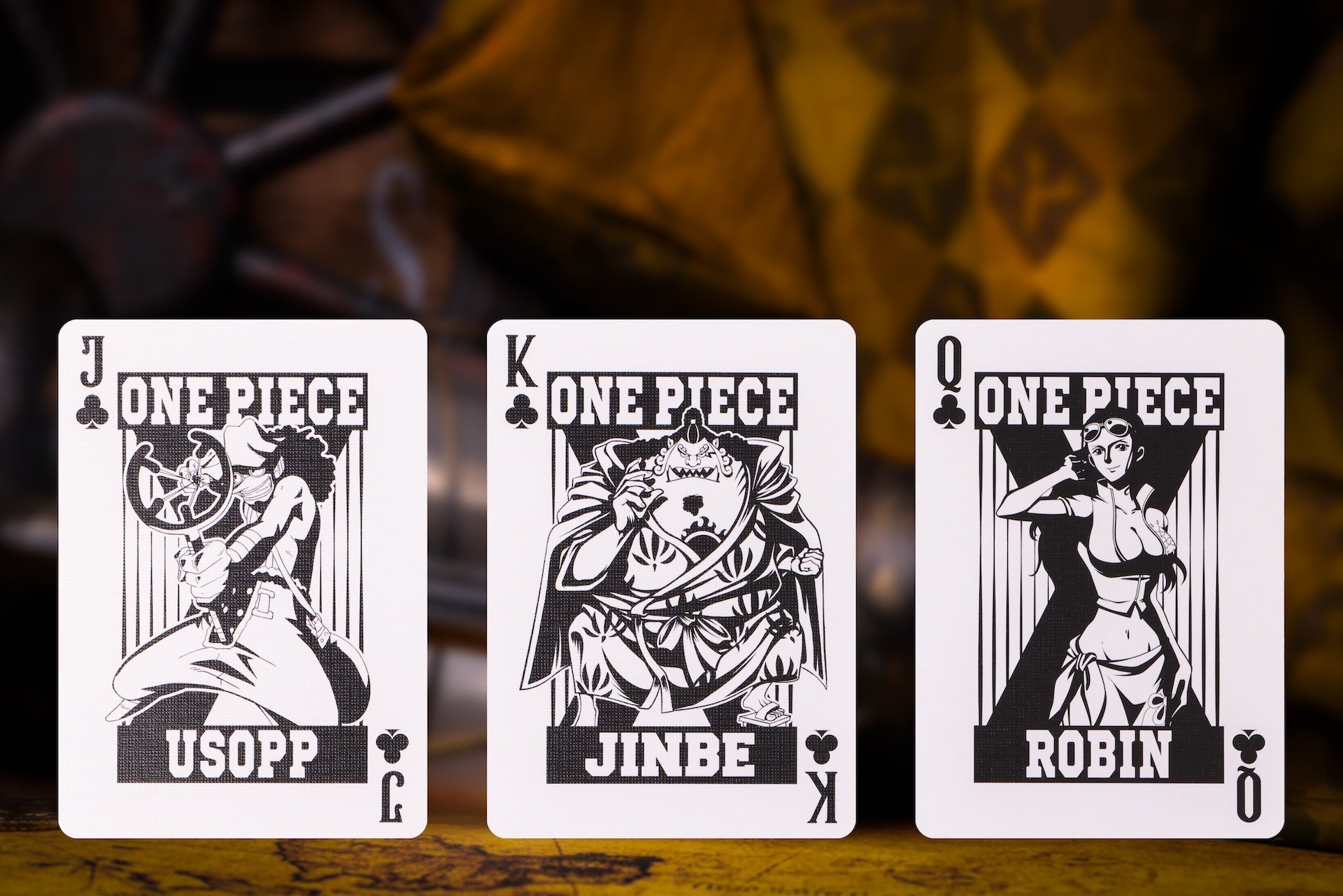 One Piece Jinbe Playing Cards - Anime Themed Collectible Deck for Card Games, Magic Tricks, and Gift Giving - Perfect for Fans and Collectors