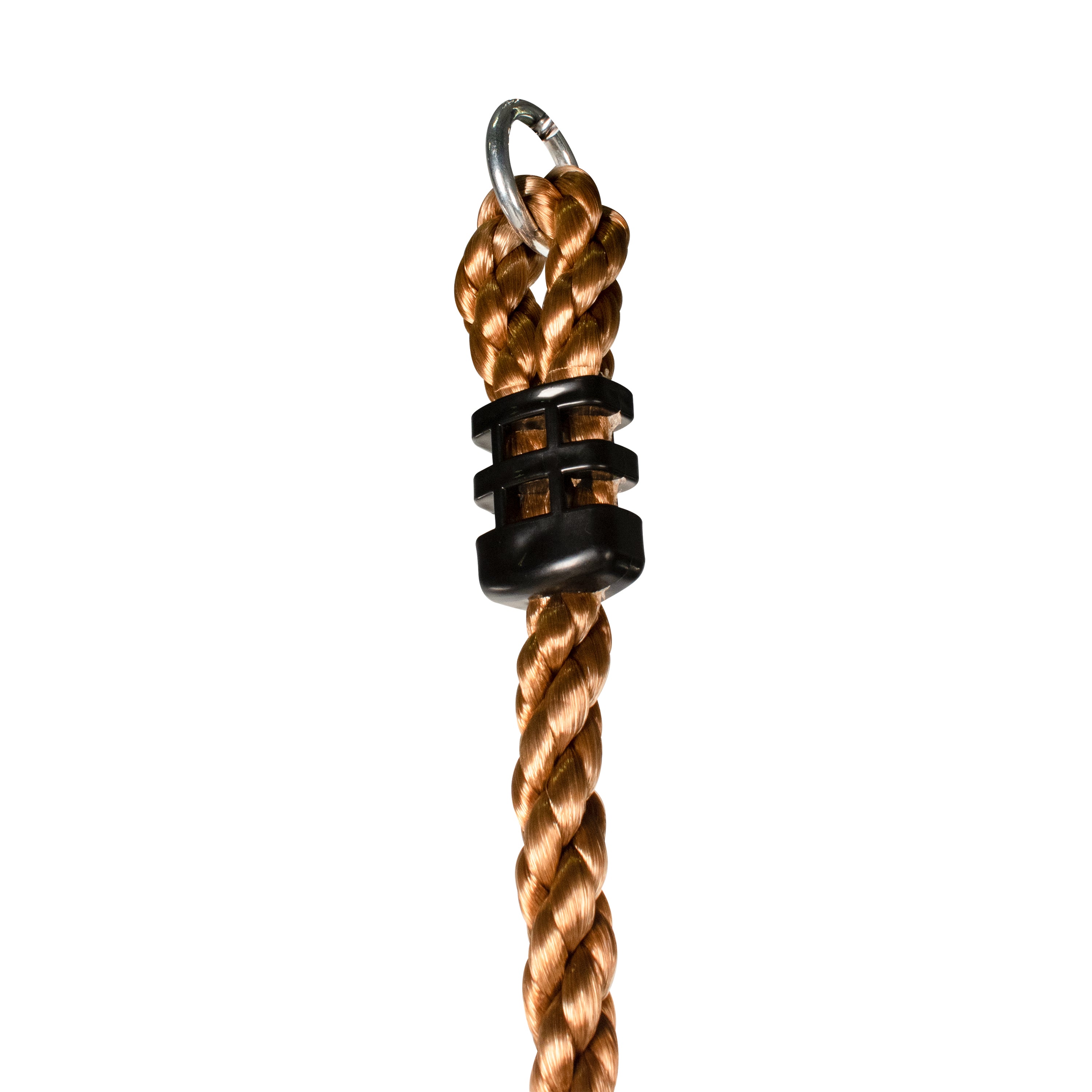 Bliss Outdoors BH 318S Heavy Duty Rope Climber Swing with Carabiner & Tree Strap - 6.5 Foot Climbing Rope, 250 lb Weight Capacity - Perfect for Backyard Play, Tree Swings, and Outdoor Adventures